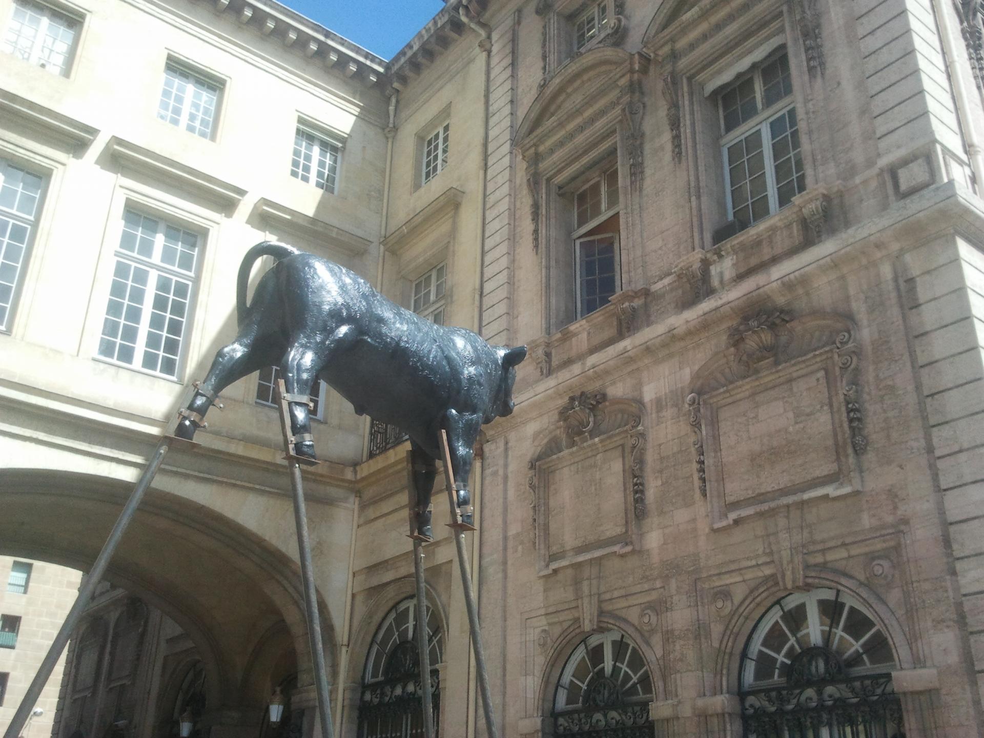 Marseille, échasses